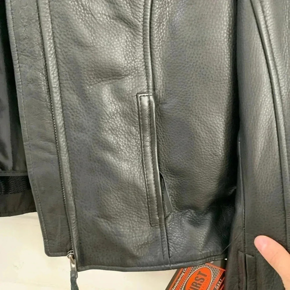 Genuine Leather Vintage Jacket sz small - Picture 5 of 16